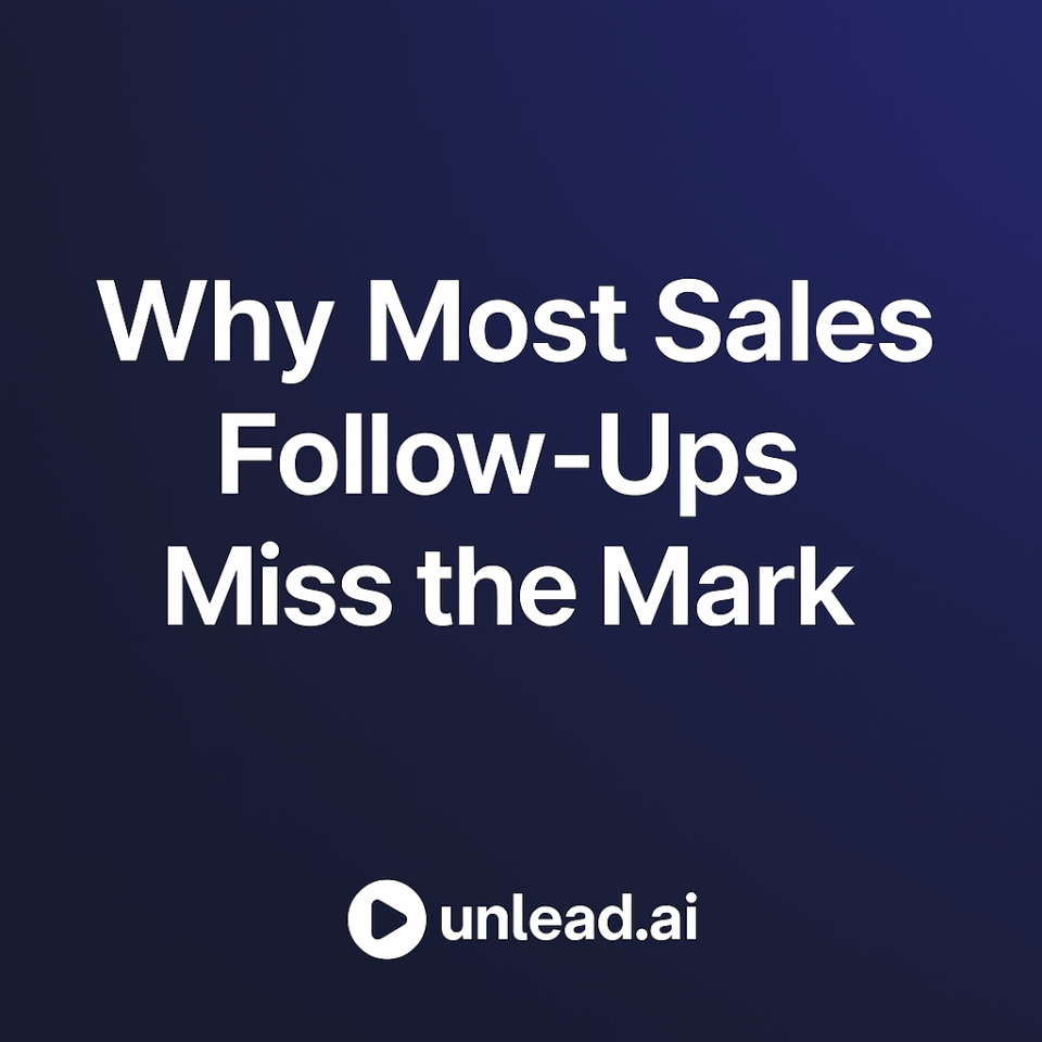 Sales Followups