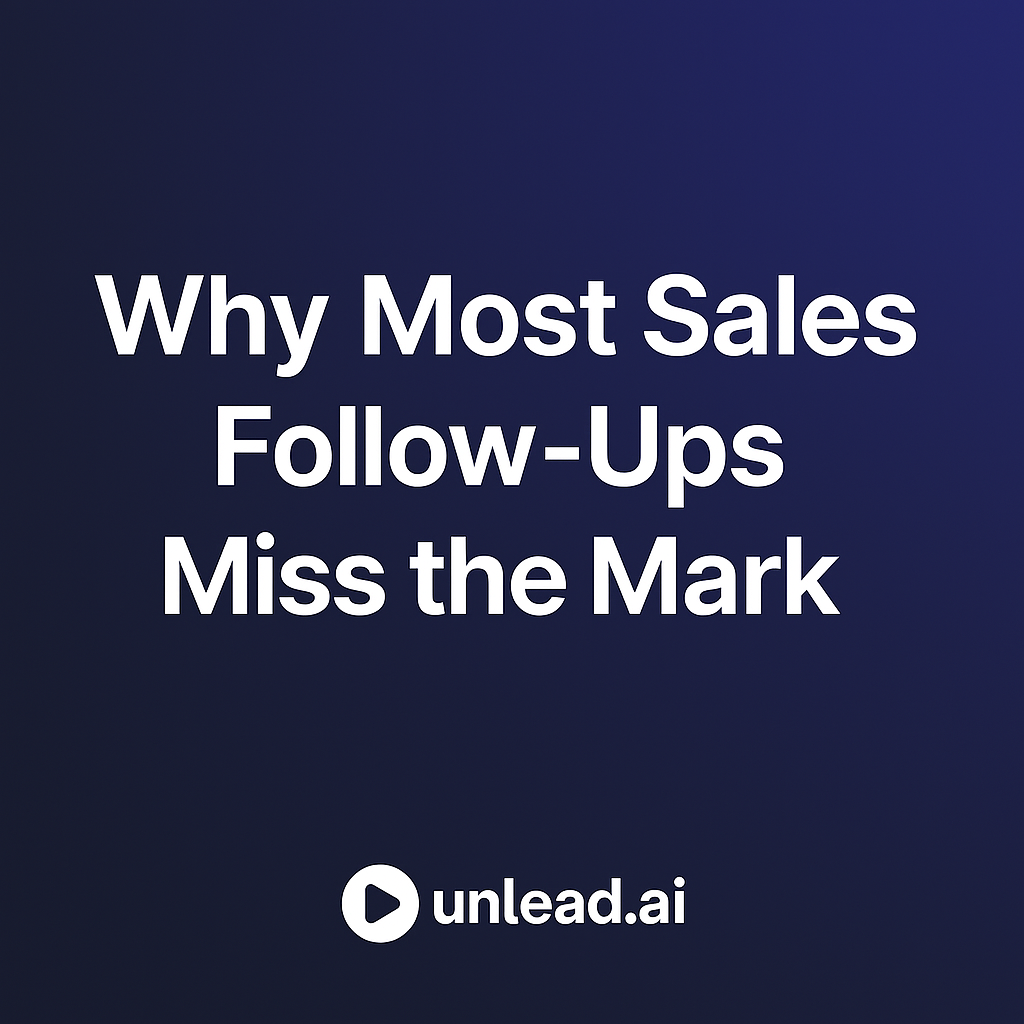 Sales Followups