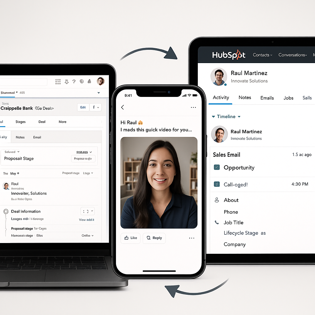 Video Outreach across CRM