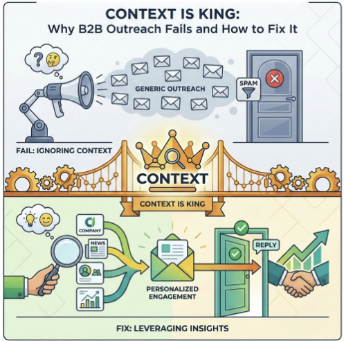 Context Is King: Why B2B Outreach Fails and How to Fix It – Unlead AI Blog